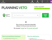 Tablet Screenshot of planningveto.com